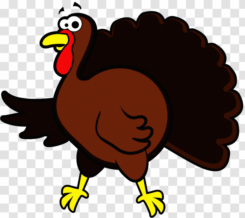 Bird Turkey Beak Cartoon Transparent PNG