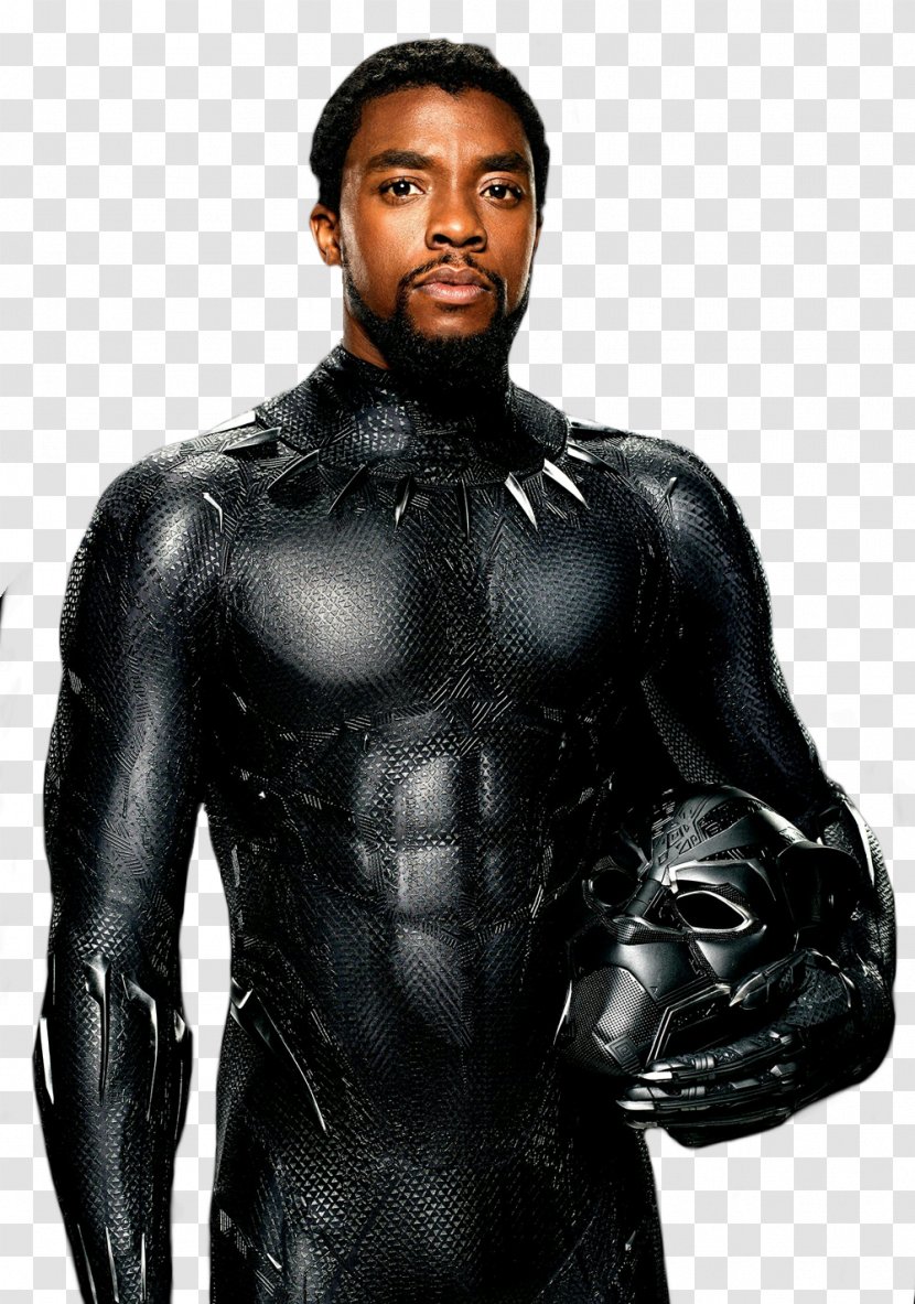 Chadwick Boseman Black Panther Wakanda Marvel Studios Cinematic Universe - Heart - Weston Cage Parents Transparent PNG