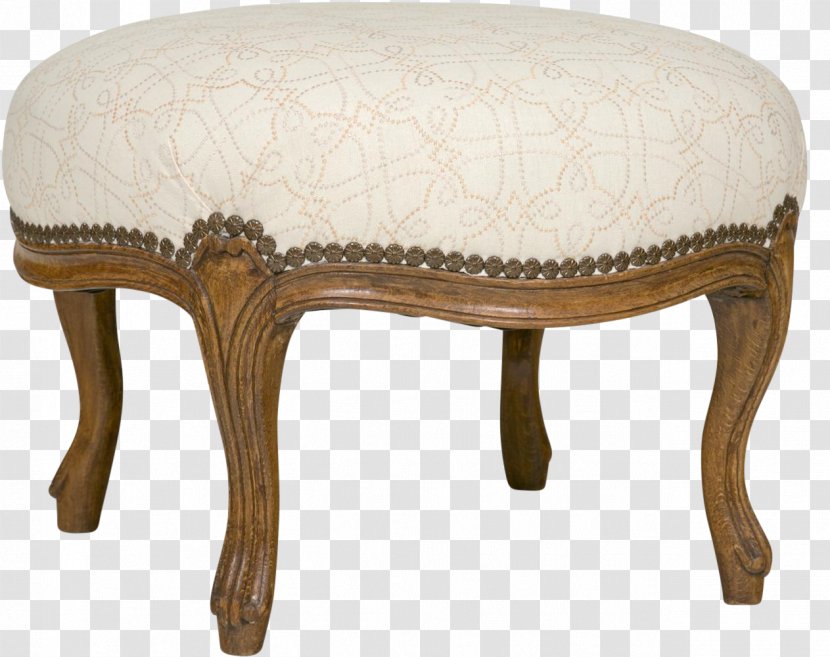 Foot Rests Stool France Furniture Chair - Shabby Chic - Iron Transparent PNG