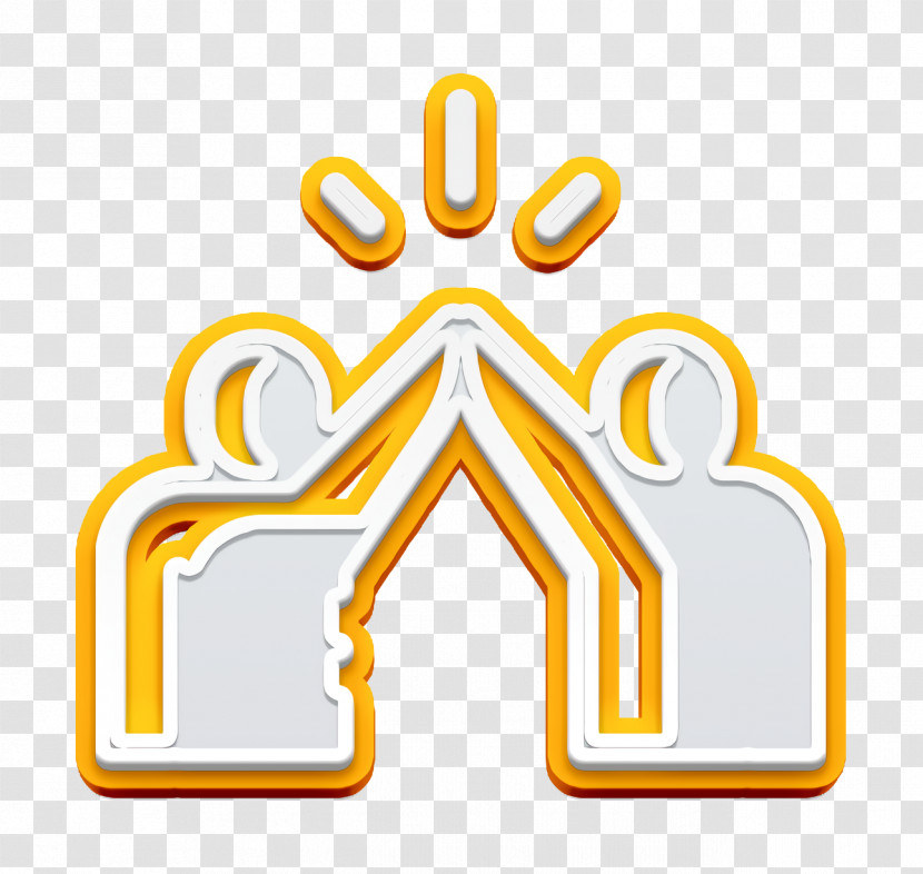 High Five Icon Friendship Icon Trust Icon Transparent PNG