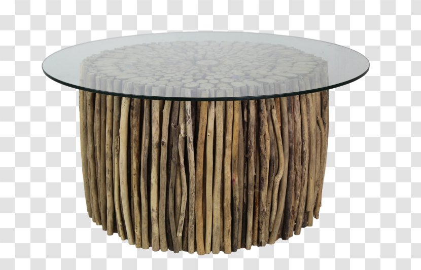 Coffee Tables Glass Driftwood - Teak - Table Transparent PNG