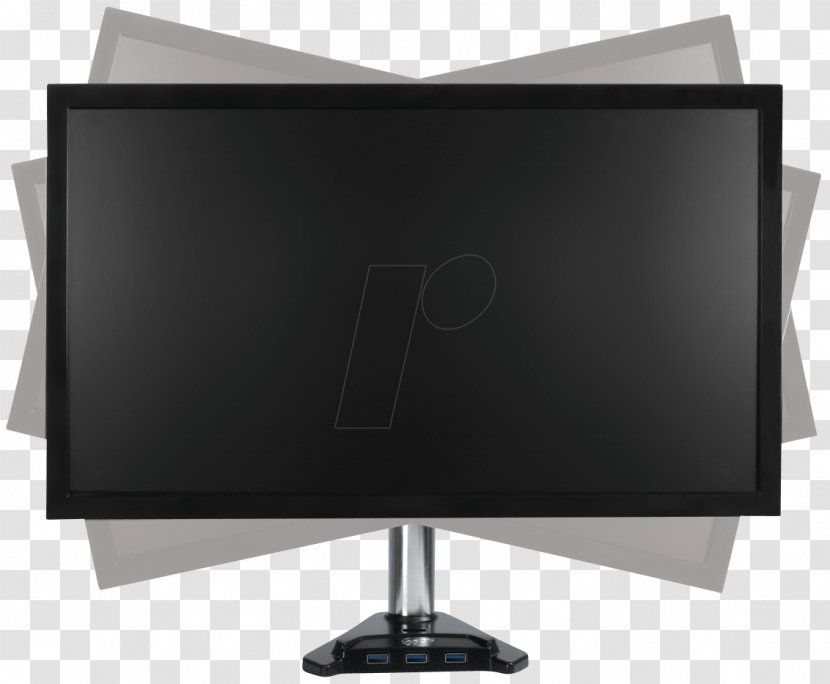 Computer Monitors Flat Panel Display Device Stereo Electronic Visual - Projection Screens - Joint Transparent PNG