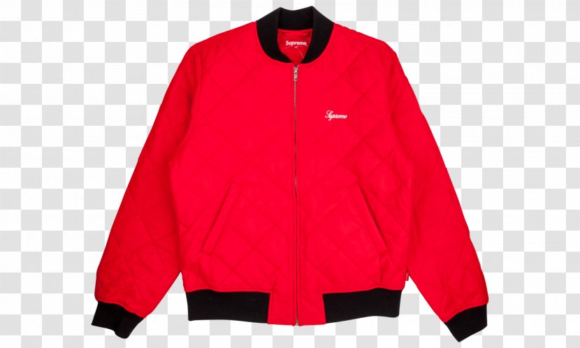 Jacket Hoodie Clothing Red Fashion - Sleeve Transparent PNG