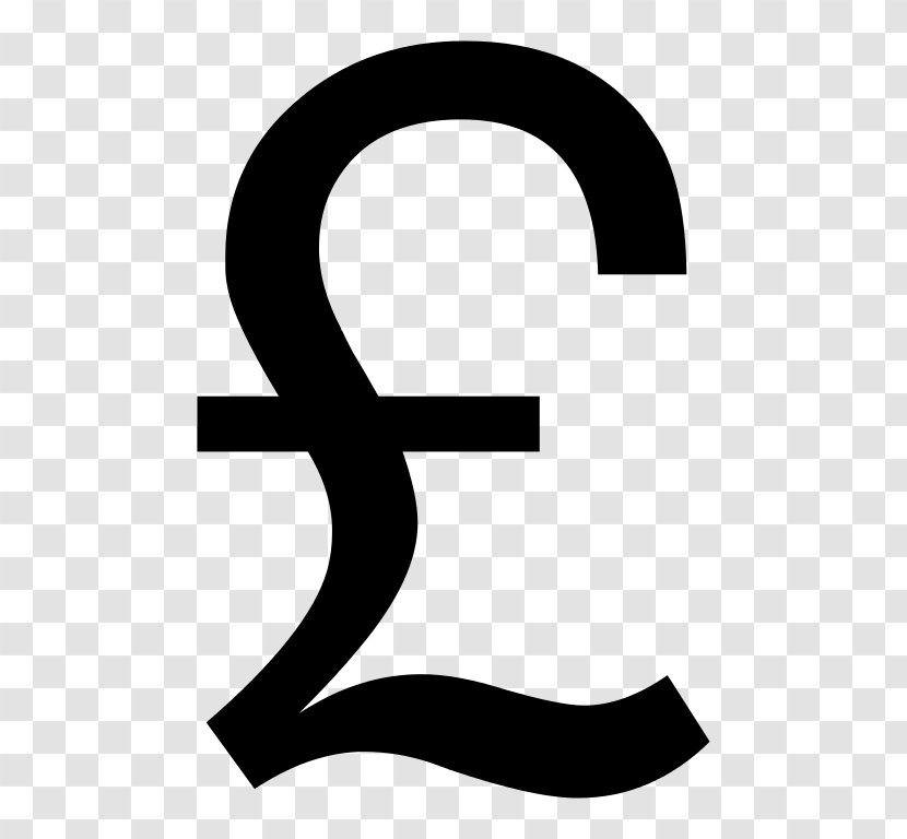 Pound Sign Sterling Currency Symbol Transparent PNG
