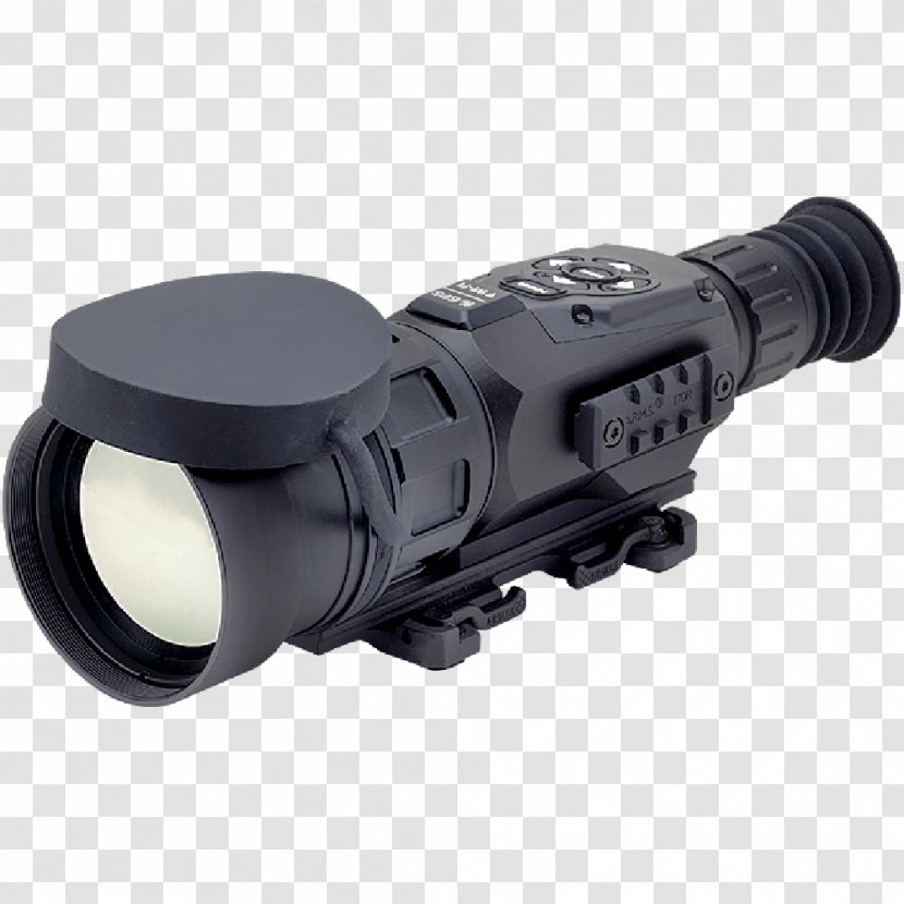 ATN THOR-HD 384 2-8x25 Thermal Riflescope Telescopic Sight Weapon High-definition Video - American Technologies Network Corporation - Infrared Scope Transparent PNG