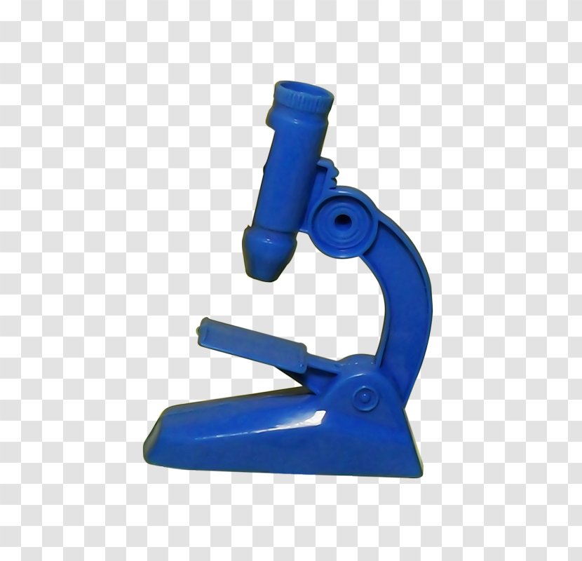 Microscope Black And White - Plastic - Blue Transparent PNG