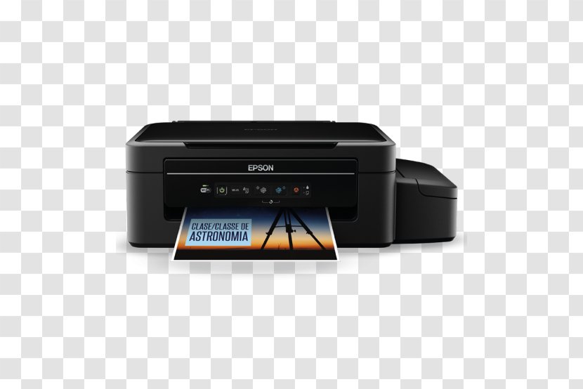 Multi-function Printer Epson Continuous Ink System Printing - Toner Transparent PNG