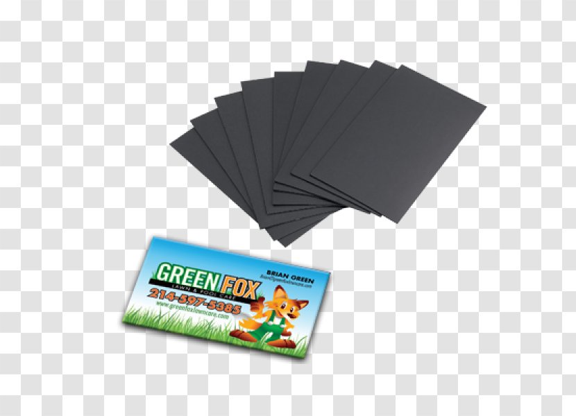 Business Cards Craft Magnets Logo Magnetic Stripe Card Refrigerator - Brand - Templates Transparent PNG