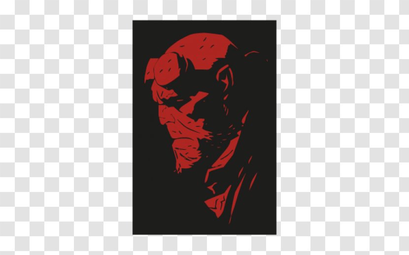 Hellboy Logo Bureau For Paranormal Research And Defense Film - Drawing Transparent PNG