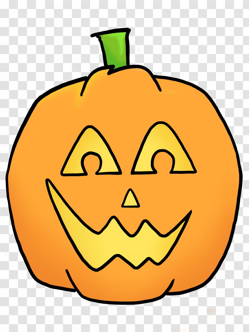 Jack-o-lantern Halloween Clip Art - Calabaza - Jack O Lantern Clipart Transparent PNG