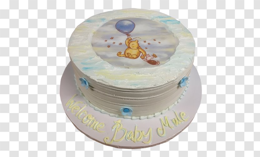 Birthday Cake Winnie-the-Pooh Torte Buttercream Bakery - Bear Cartoon Childlike Creative Transparent PNG