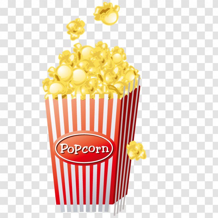 Popcorn Photography Clip Art - Vector Snack Transparent PNG