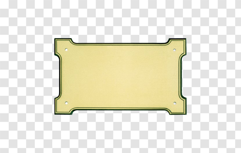 Metal Line Material Angle - Yellow Transparent PNG