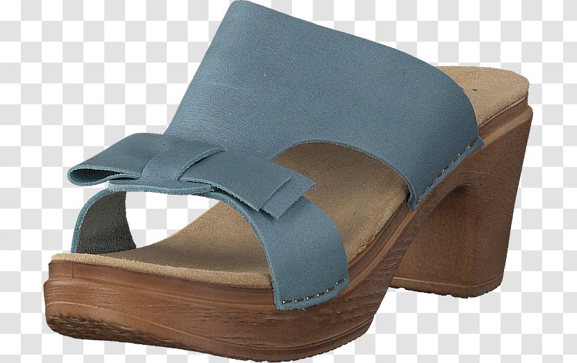 Clog Slipper Blue Shoe Sandal Transparent PNG