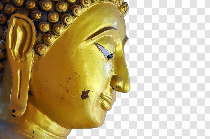 Gold Plating Buddhism Stock Photography - Statue - Gold-plated Buddha Head Like Transparent PNG