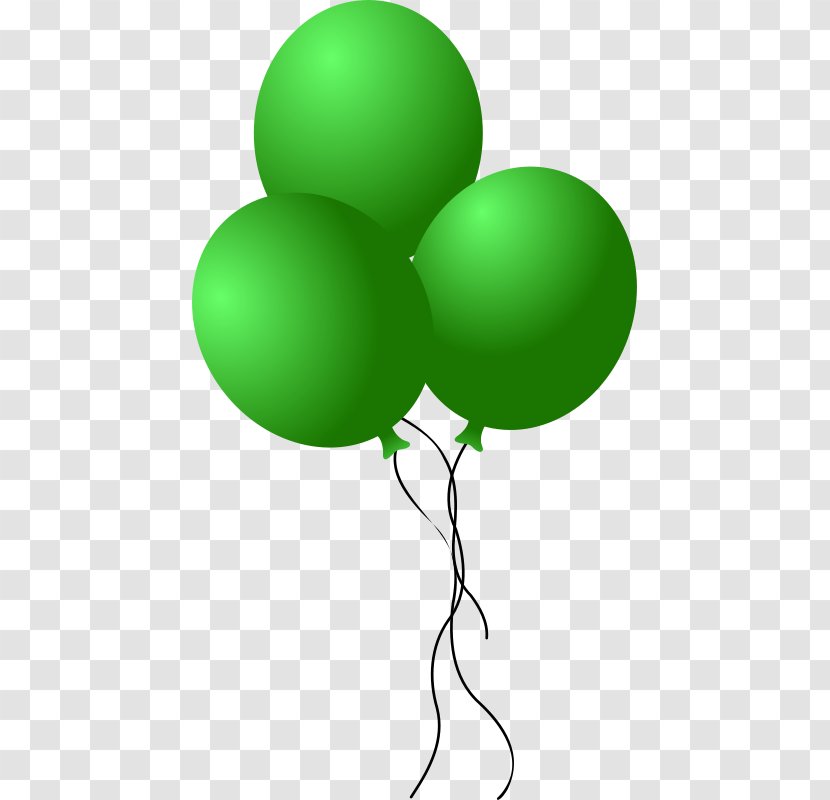 Balloon Green Clip Art - Party Supply - Colored Balloons Transparent PNG