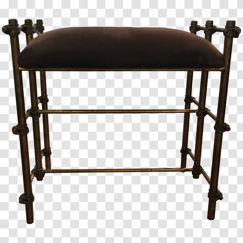 Table Wrought Iron Furniture Bench Transparent PNG