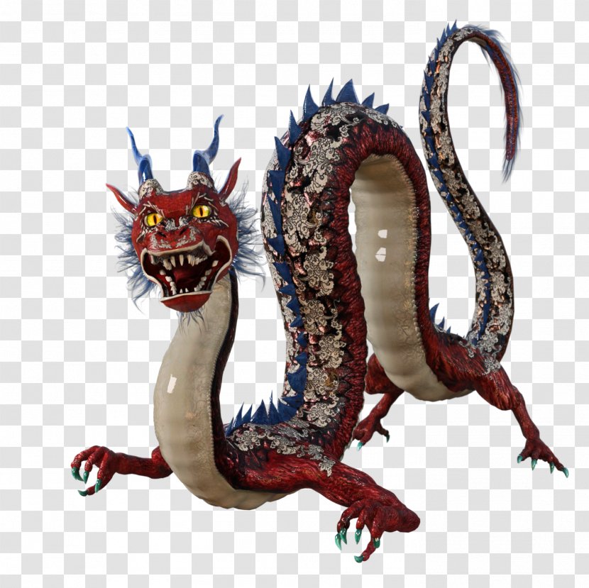 Chinese Dragon Drawing Legendary Creature - Reptile Transparent PNG