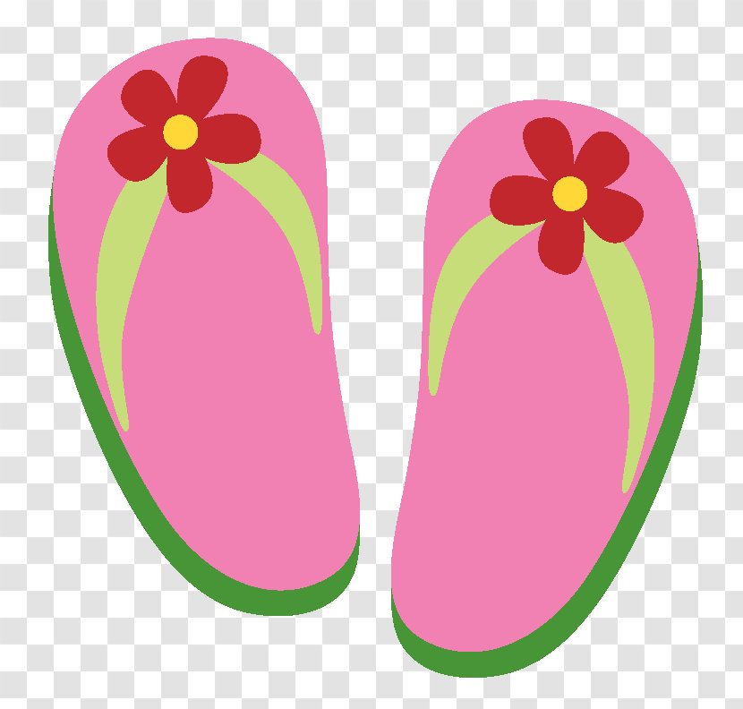 Clip Art Shoe Flip-flops Pink M Product Design - Ausente Illustration Transparent PNG