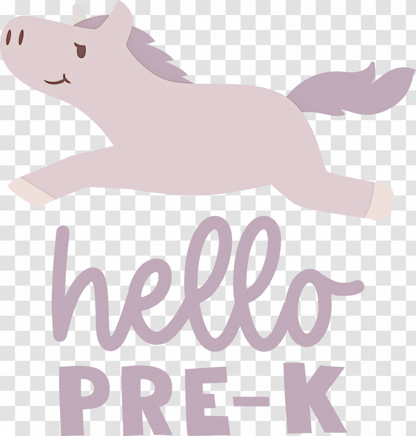 HELLO PRE K Back To School Education Transparent PNG