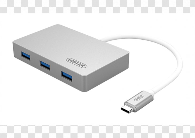 Battery Charger USB 3.0 USB-C Ethernet Hub - Computer Port Transparent PNG