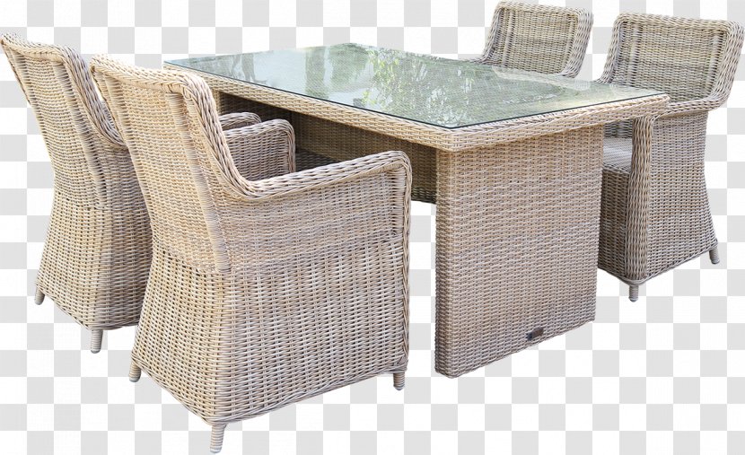 Table Wicker Chair Couch Furniture - Bed - Rattan Transparent PNG