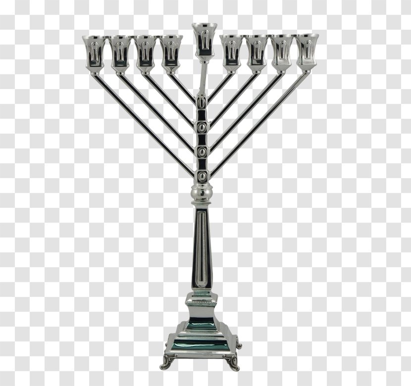 Menorah Hanukkah Elite Sterling Chabad Silver Transparent PNG