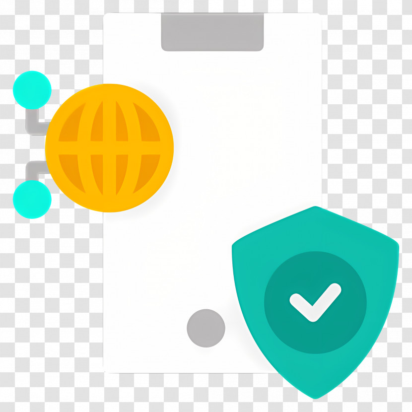 Phone Protection - Mobile Security With Blue Shield Icon Transparent PNG