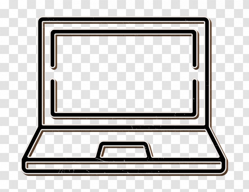 Computer Components Icon Laptop - Rectangle Transparent PNG