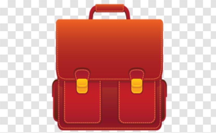 Briefcase Handbag Chanel Backpack - Orange - Bag Transparent PNG