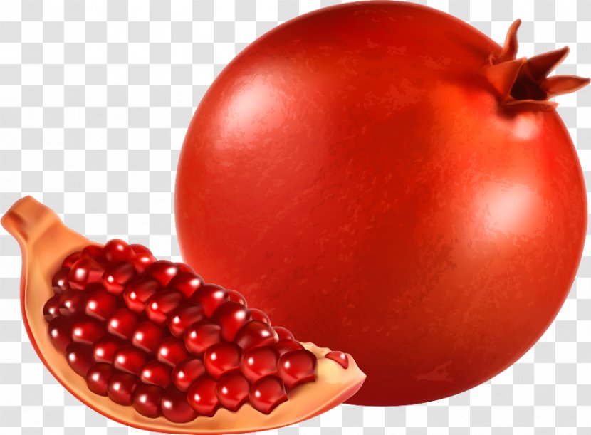 Clip Art Openclipart Pomegranate Free Content - Frutti Di Bosco Transparent PNG