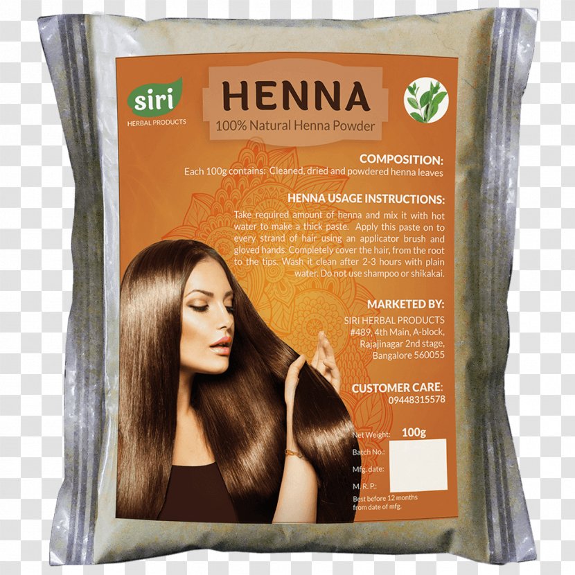 Hair Coloring Mehndi Henna Human Color - Capelli Transparent PNG
