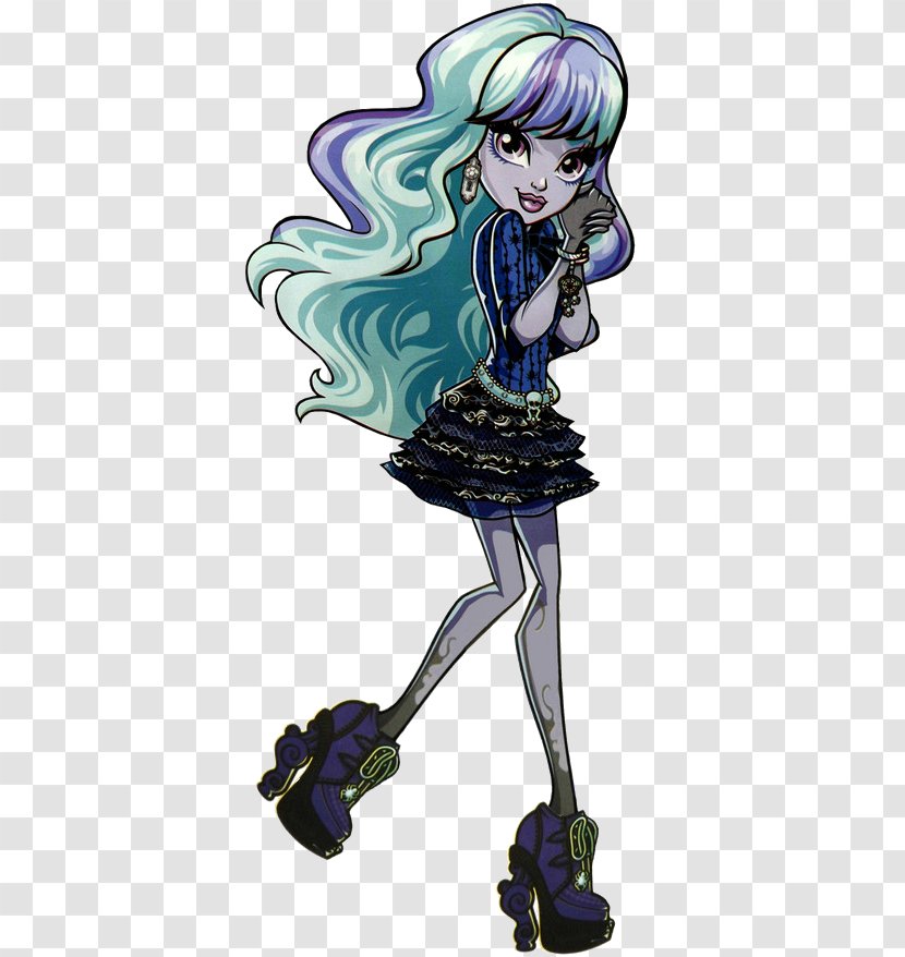 Monster High 13 Wishes Haunt The Casbah Twyla Boogeyman Doll Frankie Stein - Silhouette Transparent PNG