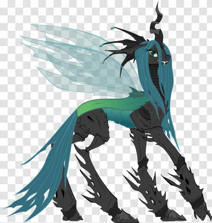 Pony Queen Chrysalis Image Shining Armor Drawing - Frame - Bases Transparent PNG