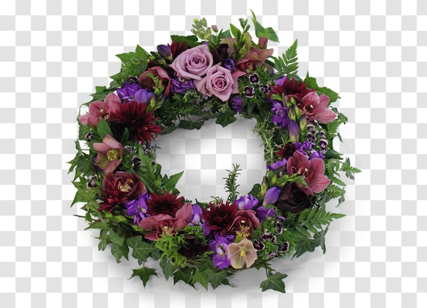 Wreath Flower Bouquet Floral Design Floristry - Decor - Wedding Transparent PNG