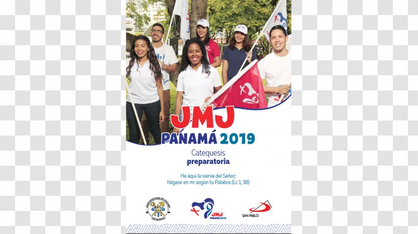 World Youth Day 2019 Roman Catholic Archdiocese Of Panamá Catechesis Diocese Chitré Directorio Nacional Para La Catequesis - Advertising Transparent PNG