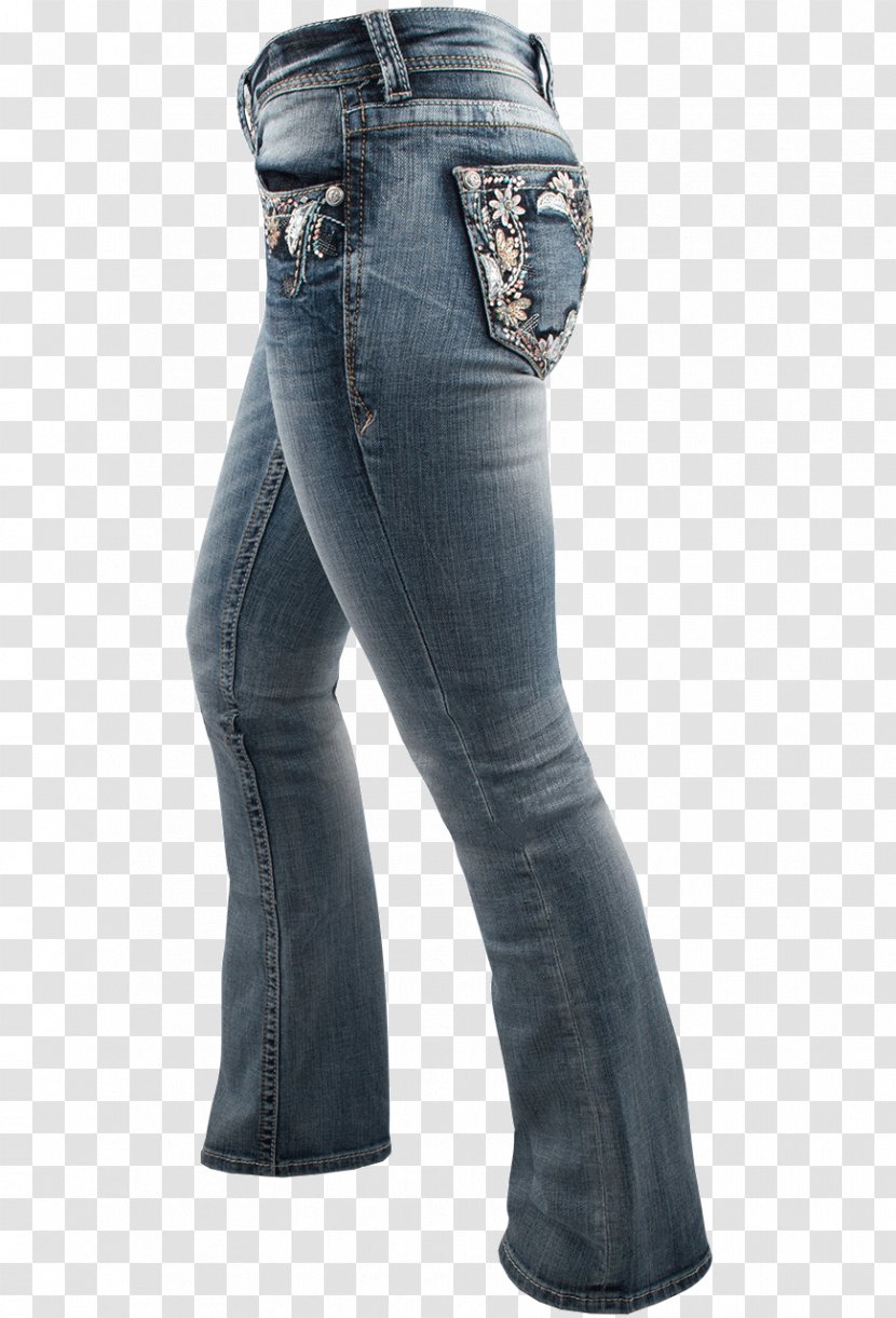 Jeans Denim Waist - Trousers - Pocket Transparent PNG