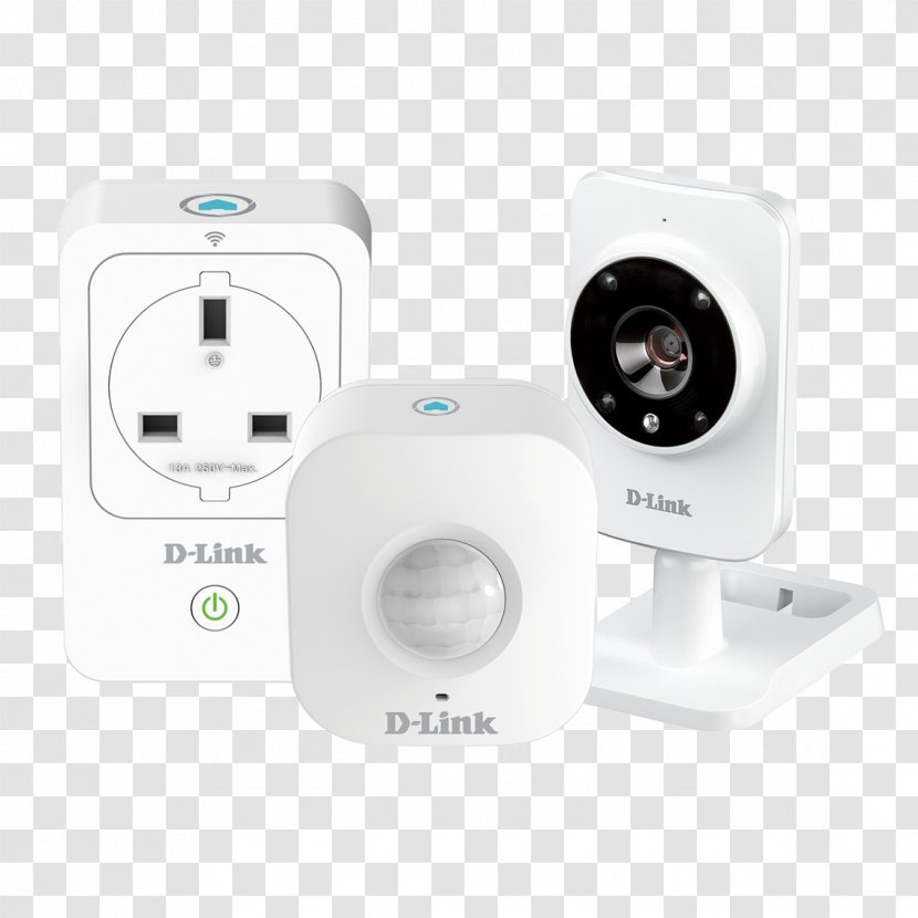 D-Link DCS-7000L Home Automation Kits Security Camera - Electronic Device - Smart House Transparent PNG