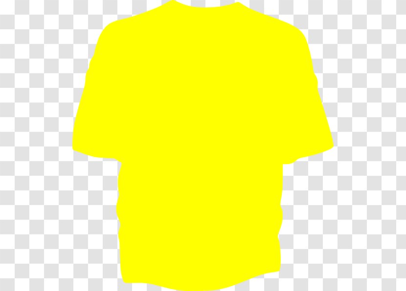 T-shirt Yellow Clothing Clip Art Transparent PNG