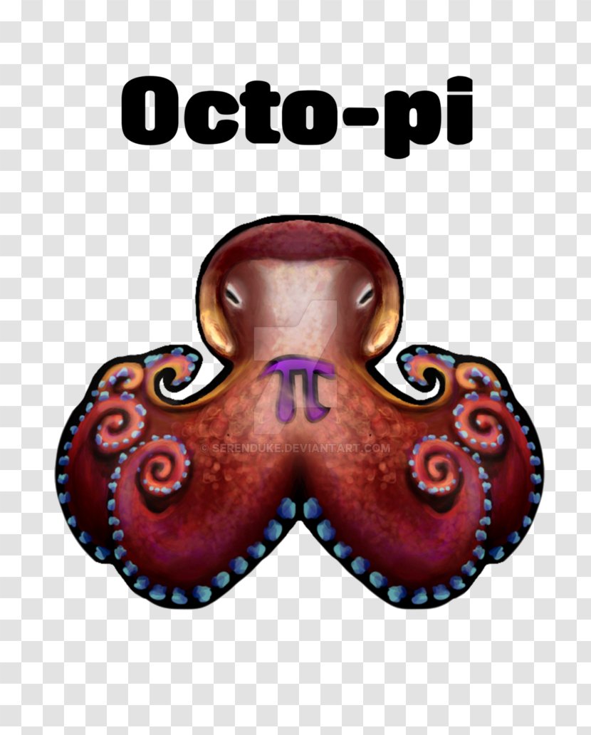 Octopus Cephalopod Font - Organism - Typography T Shirt Deisgn Transparent PNG