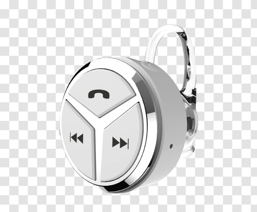 Microphone Headphones Bluetooth Headset Handsfree - Wireless - Silver Transparent PNG