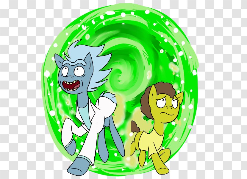 Rick Sanchez Morty Smith Pony Equestria Daily Meeseeks And Destroy - Portals In Fiction - Portal Transparent PNG