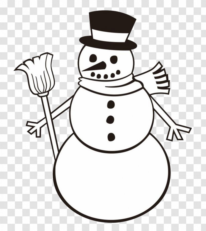 Olaf Coloring Book Snowman Page Child - Pointy Nose Transparent PNG