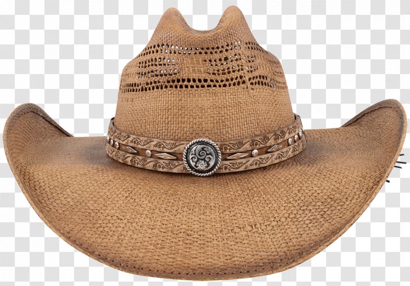 Cowboy Hat Straw Western Wear - Man Transparent PNG