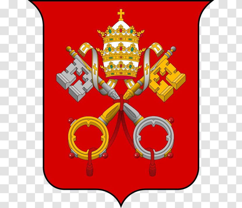 Coats Of Arms The Holy See And Vatican City Coat Flag - Crest Transparent PNG
