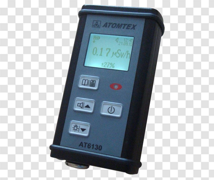 Survey Meter Ionizing Radiation Dosimeter Geiger Counters - Measuring Instrument - Detection Devices Transparent PNG