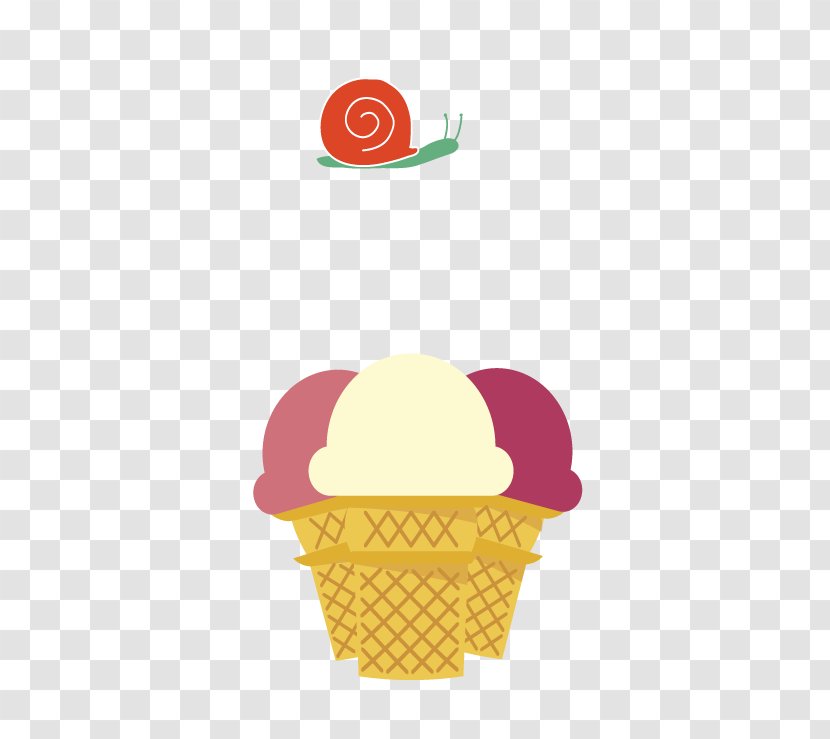 Ice Cream Download Template - Food - Snails Transparent PNG