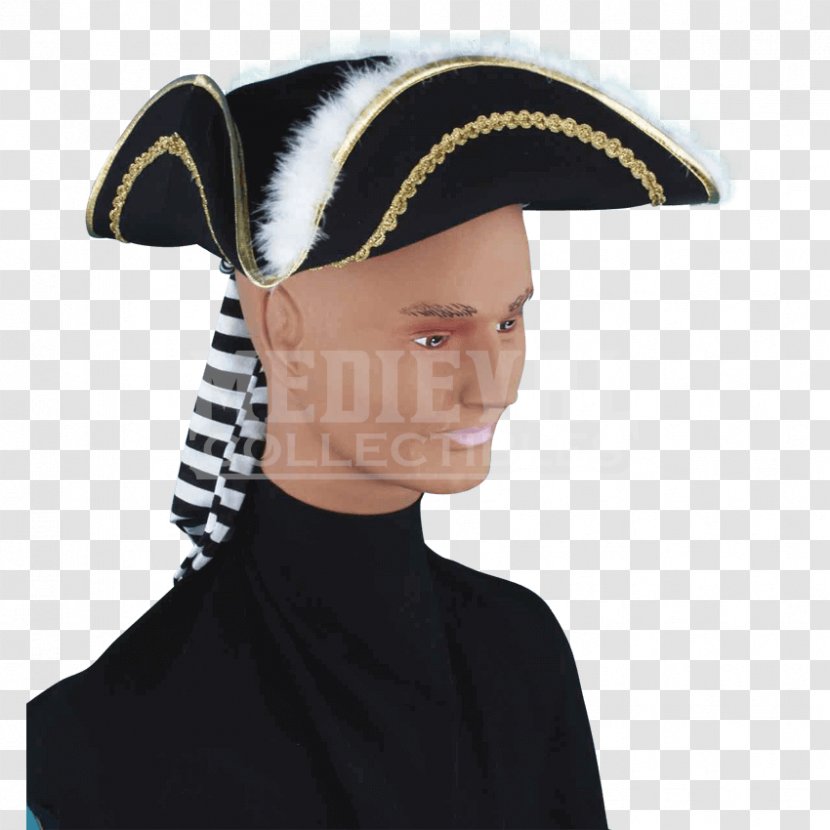 Captain Hook John Cooke Jack Sparrow Tricorne Piracy - Headgear - Hat Transparent PNG