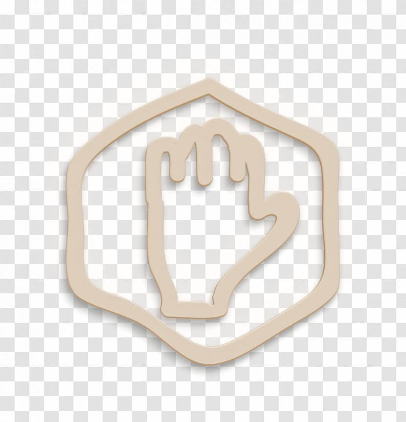 Hand Icon Road Stop - Thumb Gesture Transparent PNG