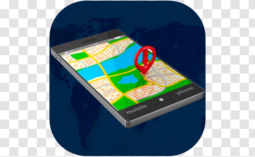 Smartphone GPS Navigation Systems Mobile Phones Image - Touchscreen - Gps Tracking Devices Transparent PNG